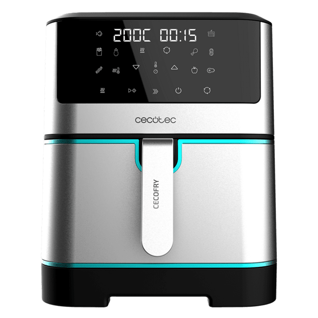 Cecotec Cecofry Supreme 8000 Freidora sin aceite airfryer táctil con 8 L de capacidad y tecnología PerfectCook. Freidora sin aceite airfryer 8 L
