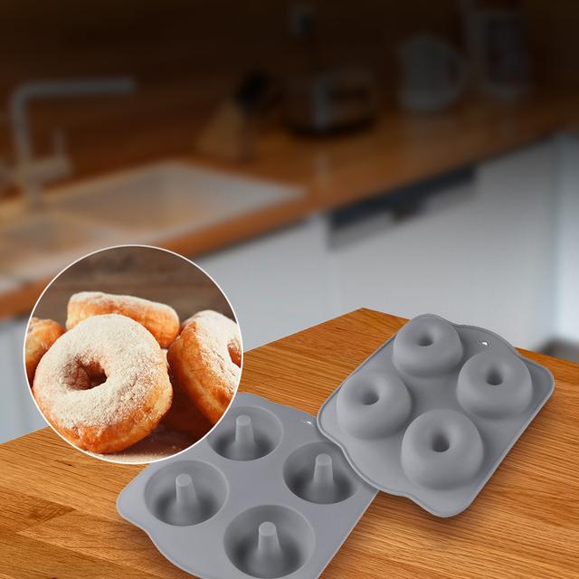 Cecotec Cecofry SweetBake Pack Accessories Moldes De Silicona De Alta Calidad Y Libres De BPA Para Donas Y Magdalenas Pinceles De Silicona Y Es Compatible Con Freidoras De Aire De 6 A 8L Ofreciendo Una Superficie Antiadherente P