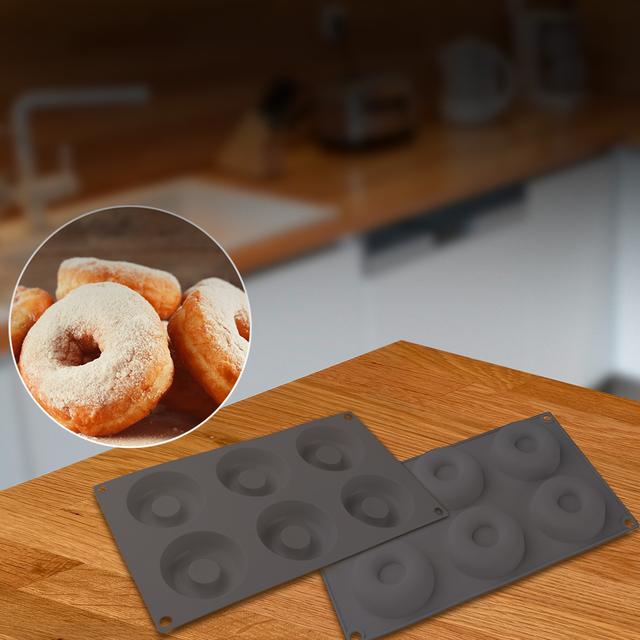 Cecotec Cecofry SweetBake XL Pack Accessories Moldes De Silicona De Alta Calidad Y Libres De BPA Para Donas Y Magdalenas Pinceles De Silicona Y Es Compatible Con Freidoras De Aire De 9L Ofreciendo Una Superficie Antiadherente Pa