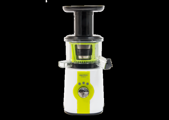Cecotec Cecojuicer Licuadora De Prensado En Frío Para Frutas Y Verduras 45 Rpm 3 Posiciones Tambor De Tritan BPA Free Tapón Antigoteo 2 Salidas Para El Zumo Sistema De Seguridad 150 W
