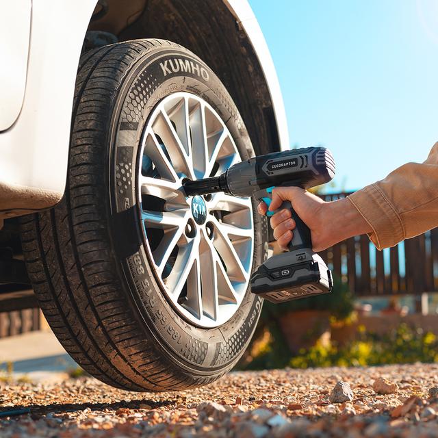 Cecotec CecoRaptor Impact 2020 Ultra. Llave De Impacto Sin Cables Con Batería 20V Y 2000mAh Velocidad Sin Carga 2300 RPM Ratio De Impacto 3000 BPM Torque Máx 400 NM Portabrocas Llave De Impacto Batería