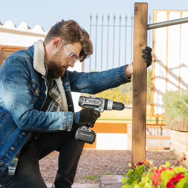 Cecotec CecoRaptor Perfect ImpactDrill 2024 Advance. Taladro Atornillador Perforador Y Percutor De Batería De 24V Y 2000 MAh Velocidad 15500 Rpm Ratio De Impacto 22.500 Bpm Taladro Percutor Con Batería Y Atornillador