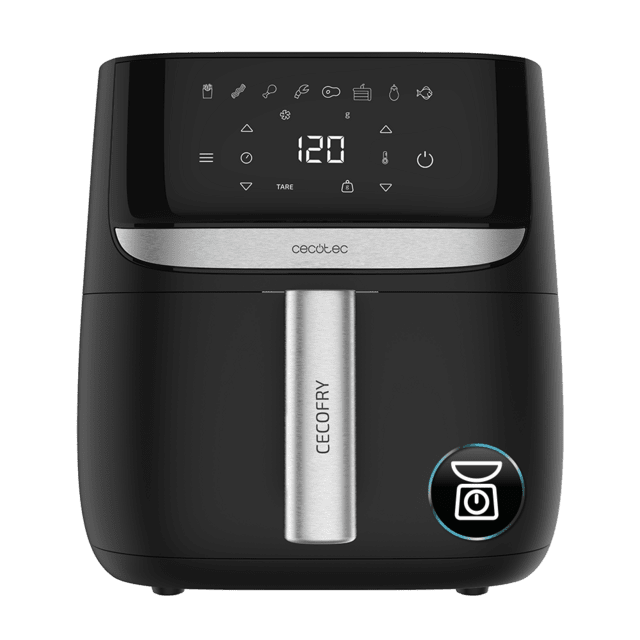 Cecotec Cecotec Freidora sin Aceite 5 5 L de Aire Caliente con Báscula Cecofry Advance Precision XFreidora sin aceite