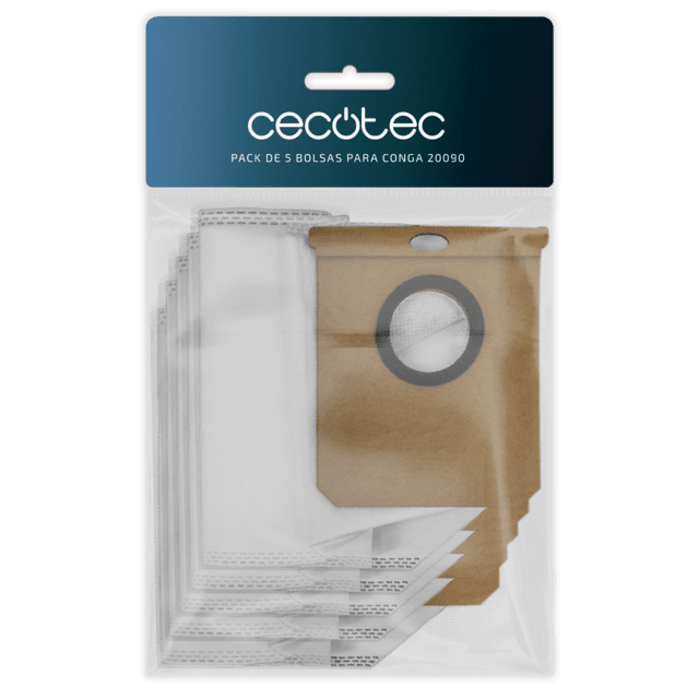 Cecotec Pack de 5 bolsas para Conga 20090