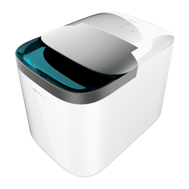 Cecotec Chillin' Ice 1500 Máquina de hacer hielo con capacidad de producción diaria de 15 kg y 150 W. Máquina de hacer hielo