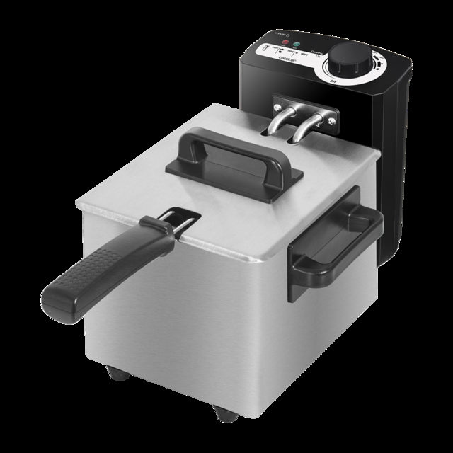 Cecotec CleanFry 1 5l. Freidora Eléctrica Con Aceite De 1000 W Capacidad De 1 5 L Temperatura Hasta 190ºC Cubeta Esmaltada Apta Para Lavavajillas Filtro OilCleaner Que Mantiene El Aceite Limpio Freidora Eléctrica 1 5 Litros