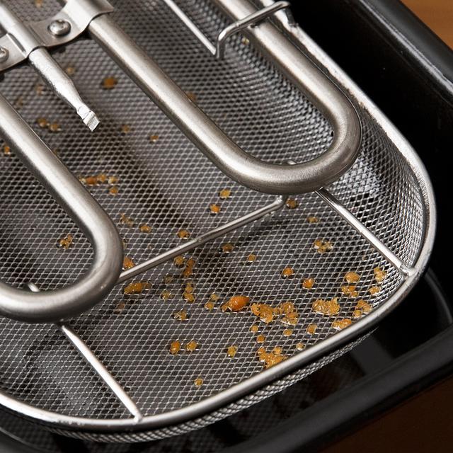 Cecotec CleanFry 3000 Dark. Freidora De Aceite De 2180 W Capacidad 3 Litros Acero Inoxidable Filtro OilClean Tapa Con Ventana Y Filtro Antiolores Freidora De Aceite 3L