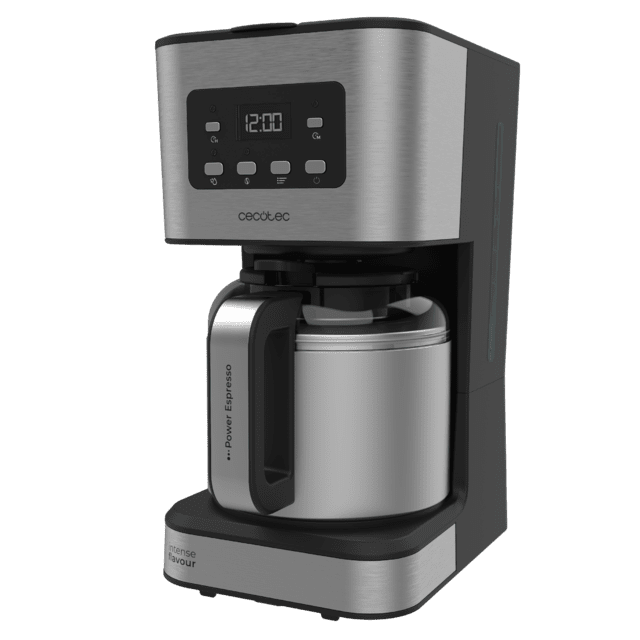 Cecotec Coffee 66 Drop & Thermo Time Cafetera De Goteo Con Capacidad De Hasta 10 Tazas En Acero Inoxidable. Cafetera De Goteo