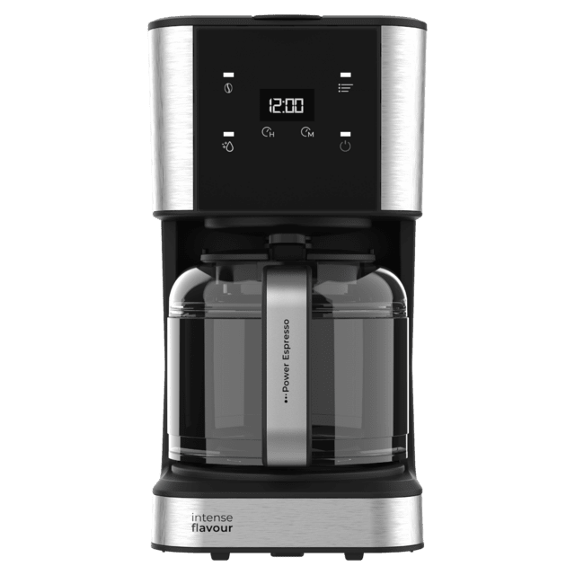 Cecotec Coffee 66 Drop & Touch Cafetera De Goteo Con Capacidad De Hasta 12 Tazas En Acero Inoxidable. Cafetera De Goteo 