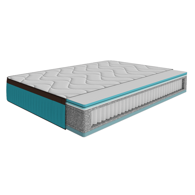 Cecotec Colchón Flow 7800 Hybrid 150x200 Colchón Híbrido Multicapa Con Núcleo De Muelles Ensacados SpringCore Altura De 30 Cm Y Tecnologías SeparateMuv ViscoCare+ & BreathSoft.Colchón Híbrido Multicapa Con Núcleo De Muel