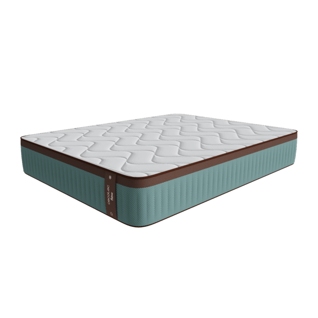 Cecotec Colchón Flow 7900 Hybrid 150x190 híbrido multicapa con núcleo de muelles ensacados SpringCore altura de 30 cm y tecnologías SeparateMuv ViscoCare+ & BreathSoft. Colchón híbrido multicapa con núcleo de muelles ensa