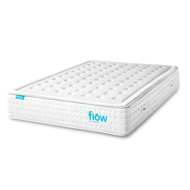 Cecotec Colchón Flow HybridLuxe Fresh 6900 150x190 híbrido de 14 capas con altura de 31 cm núcleo de muelles ensacados y tecnologías SpringPlus Fresh & SilkySoft+. Colchón híbrido de 14 capas con altura de 31 cm núcleo de