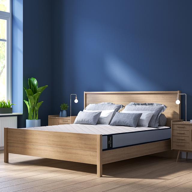 Cecotec Colchón Viscoelástico Flow ViscoCare 1900 150x190 De Firmeza Alta Con Viscoelástica Y Estructura Multicapa De 21 Cm Colchón Multicapa Con Viscoelástica