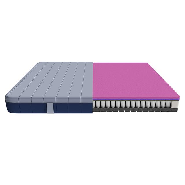 Cecotec Colchón Viscoelástico Y Enfundable De 28 Cm De Altura Con Núcleo De Muelles Ensacados Y 4 Capas Para Una Firmeza Medio Alta Y Tecnologías SeparateMuv MorphoAdapt+ SoftFresh & EasyClean. Colchón Flow E-Hybrid 90x190C