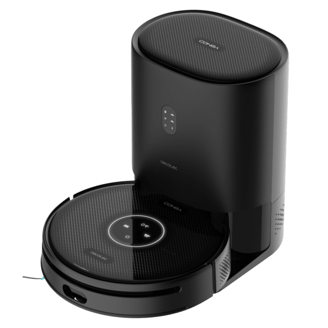 Cecotec Conga 14090 Twice Roller Home&Fill Robot Aspirador Y Friegasuelos Conga 14090 Twice Roller Home&Fill Con Base De Autovaciado De Polvo Y Agua Sucia Y Rellenado De Agua Limpia. Navegación Ultraprecisa Con Láser Integrado