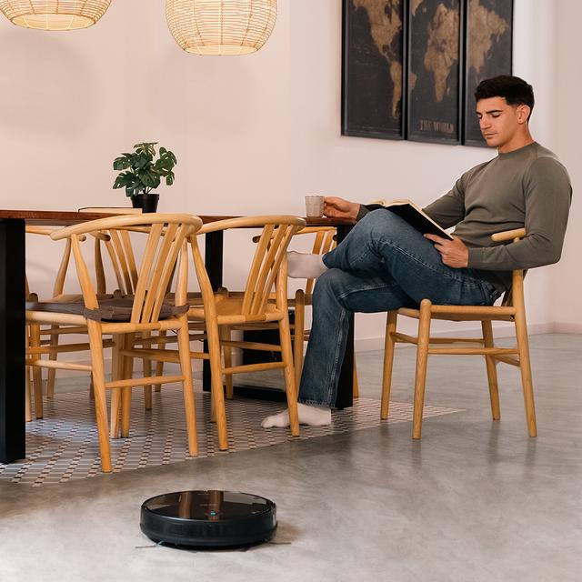 Cecotec Conga 2499 Ultra Home Advanced Robot Aspirador Con Base De Autovaciado. Cuenta Con Tecnología Giroscópica Limpieza Ordenada De La Totalidad De La Superficie Recorrida. Friega Aspira Y Barre A La Vez. Potencia De Succi
