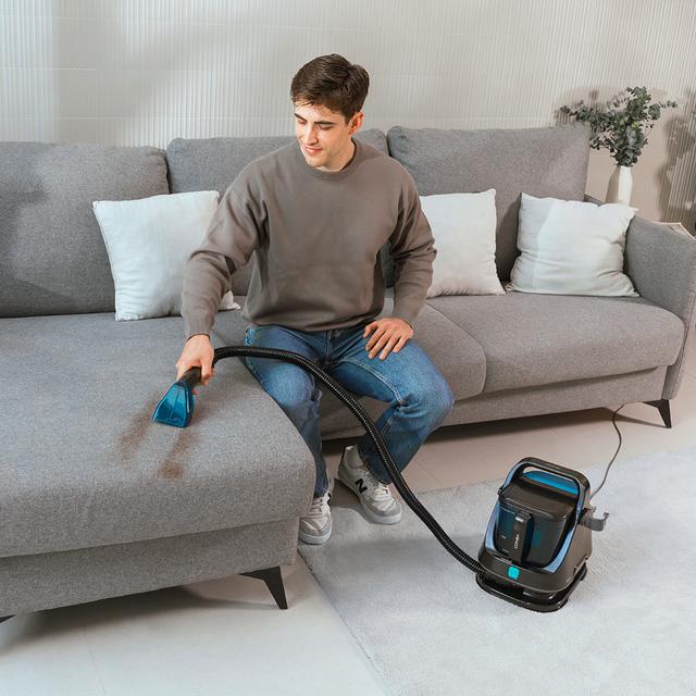 Cecotec Conga 5000 Carpet&Spot Clean XXL Aspirador De Tapicerías Spot & Carpet Clean. Potencia De 650 W. Dos Depósitos Uno De Agua Limpia Y Otro De Agua Sucia. Pulverizador De Agua Y 12 Kpa De Succión Aspirador De Tapicerías