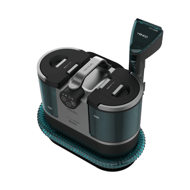 Cecotec Conga 7000 Carpet&Spot Clean Steam XXL Limpiatapicerías Con 1700 W De Potencia. Uso De Vapor Para Desincrustar Mejor La Suciedad. Depósito De Agua Limpia De 1600 Ml Y De Agua Sucia De 950 Ml. Radio De Acción De 7 Metr