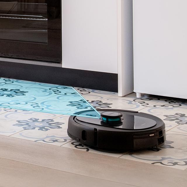 Cecotec Conga 7490 Immortal Home X-Treme Robot Aspirador Con Navegación Láser Y Base De Autovaciado. 4 En 1: Barre Aspira Friega Y Pasa La Mopa. Potencia De Succión De 2600 Pa. 120 Minutos De Autonomía. Cepillo Central Multi