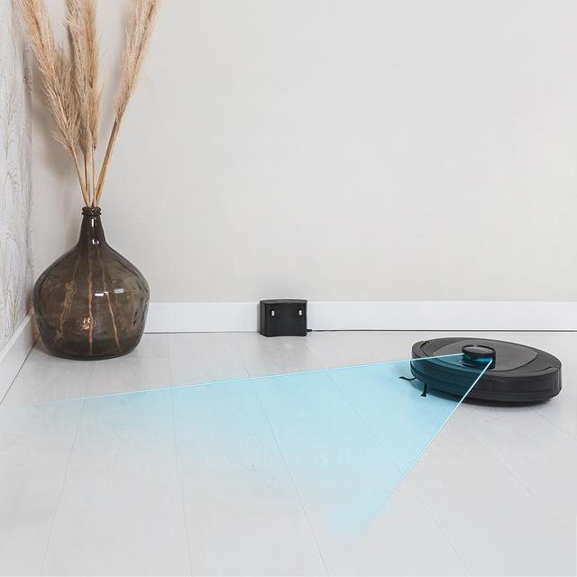 Cecotec Conga 7490 Ultimate Genesis Robot Aspirador Con Tecnología De Navegación Láser. Limpieza 4 En 1: Barre Aspira Friega Y Pasa La Mopa. Potencia De Succión De 4000 Pa. 120 Minutos De Autonomía. Cepillo Central Multifun