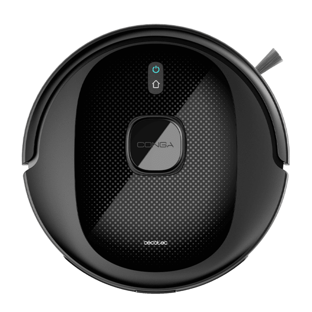 Cecotec Conga 8290 Immortal Ultra Power Genesis Robot Aspirador Con Navegación Láser.4 En 1: Barre Aspira Friega Y Pasa La Mopa. 7000 Pa. 280 Minutos De Autonomía. Mopa De Fregado. 1 Cepillo Lateral. 3 Niveles De Potencia De