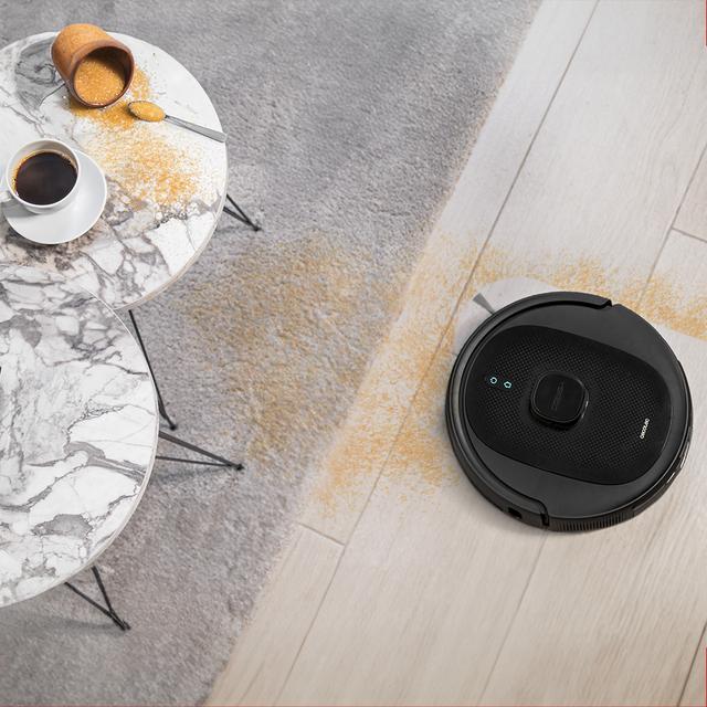 Cecotec Conga 8290 Immortal Ultra Power Home X-Treme Robot Aspirador Con Navegación Láser Y Base De Autovaciado. 4 En 1: Barre Aspira Friega Y Pasa La Mopa. Potencia De Succión De 7000 Pa. 280 Minutos De Autonomía. Mopa De F