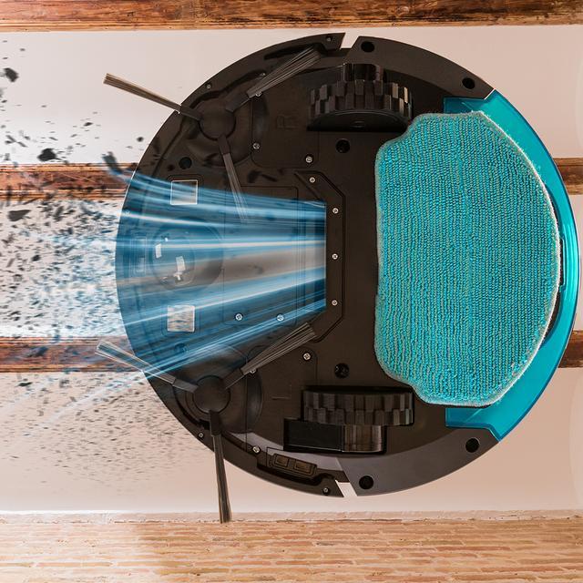 Cecotec Conga 999 Origin Ultimate Robot Aspirador Con Navegación Reactiva Para Una Limpieza Total De La Casa. Gran Boca De Succión Con Potencia De 1000 Pa. 2 Cepillos Laterales. Autonomía De 120 Minutos. 6 Programas De Limpie