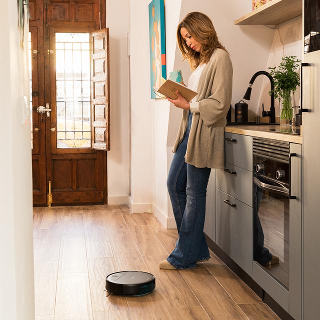 Cecotec Conga 999 Origin X-Treme Robot Aspirador Conga Origin Con Navegación Reactiva Para Una Limpieza Total De La Casa. Gran Boca De Succión Con Potencia De 1400 Pa De Motor. 2 Cepillos Laterales. Autonomía De 120 Minutos.