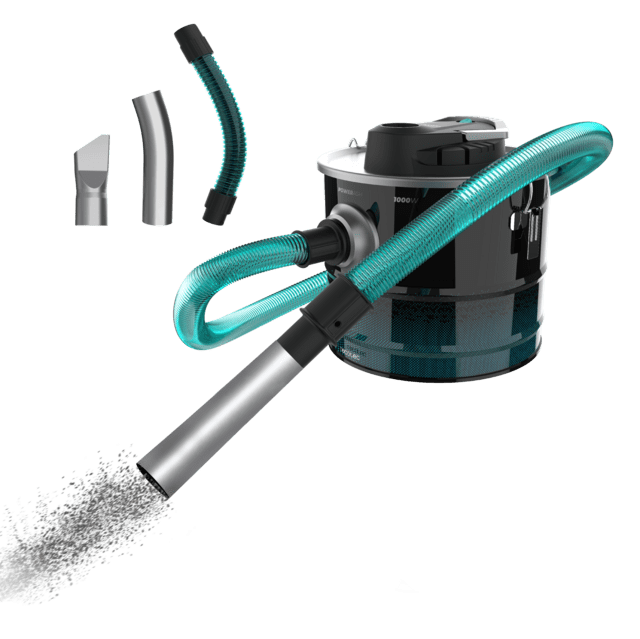 Cecotec Conga Ash 3000 Home Aspirador De Cenizas Y De Pellets Conga Ash 3000 Home Con Una Capacidad De 15L Y Una Potencia De 1000 W Aspirador De Cenizas