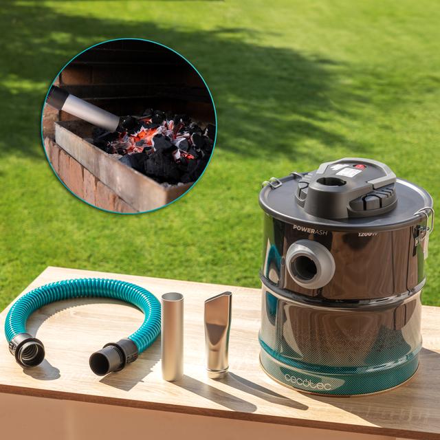 Cecotec Conga Ash 4000 Home Aspirador De Cenizas Y De Pellets Conga Ash 4000 Home Con Una Capacidad De 20 L Y Potencia De 1200 W Aspirador De Cenizas 