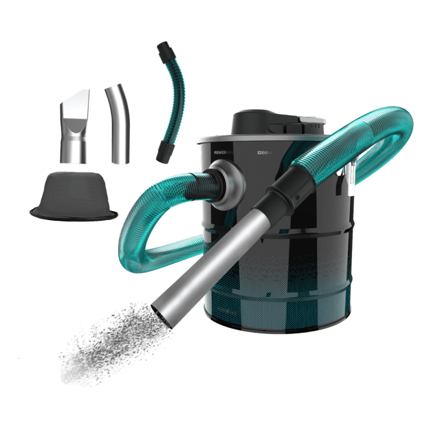 Cecotec Conga Ash 4000 Home Aspirador de cenizas y de pellets Conga Ash 4000 Home con una capacidad de 20 L y potencia de 1200 W Aspirador de cenizas 