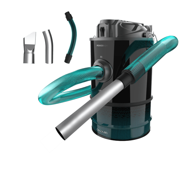 Cecotec Conga Ash 7000 Liberty Aspirador De Cenizas Y De Pellets Conga Ash 7000 Liberty De 15L 120 W De Potencia Gran Autonomía Gracias A Su Batería De 18V Aspirador De Cenizas