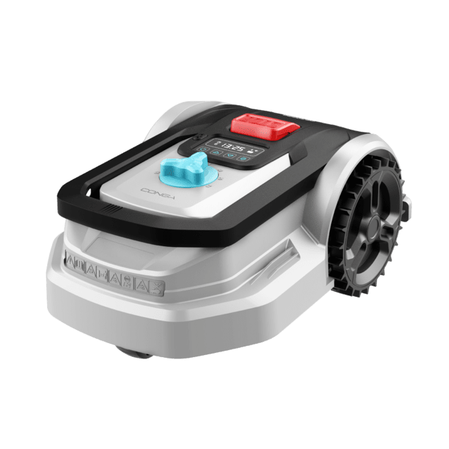 Cecotec Conga GrassHopper 500 Connected Robot Cortacésped Con Motor Digital Brushless. Para Superficies De Hasta 500 M2. Pendiente Máxima De 27%. Regulador De Las Hojas De Corte. Sensor Detector De Lluvia. Control APP. Robot C