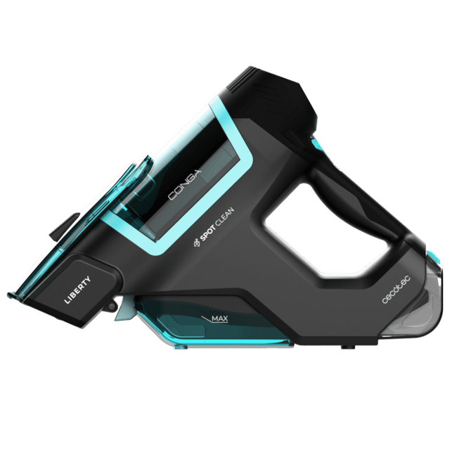 Cecotec Conga MotorHand Carpet&Spot Clean 2500 Aspirador De Tapicerías De Mano Con Depósito De Agua Limpia Y Agua Sucia Por Separado Cepillo De Cerdas Motorizado Para Desincrustar La Suciedad Y 25 Minutos De Autonomía. Aspira