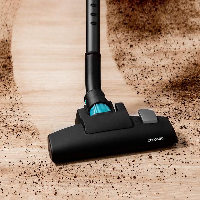 Cecotec Conga PopStar 600 Vital Aspirador Escoba Con Cable. Potencia Máxima De Hasta 600 W Y Poder De Succión De Hasta 18 KPa. Depósito De 500 Ml. Aspirador Escoba Con Cable