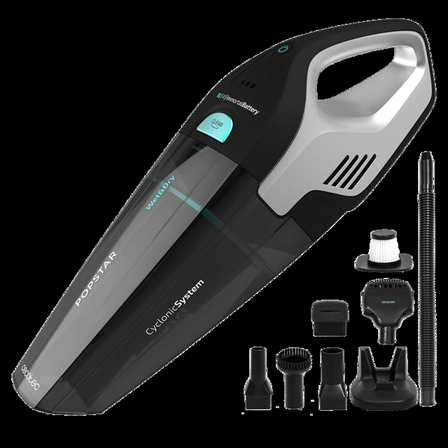 Cecotec Conga Popstar Micro 18 5V Animal Hand. Aspirador De Mano Sin Cables 110W Tecnología Ciclónica Sin Bolsas Sólidos Y Líquidos Depósito 500 Ml Batería De Ion-Litio Accesorio Mascotas Aspirador De Mano Sin Cable