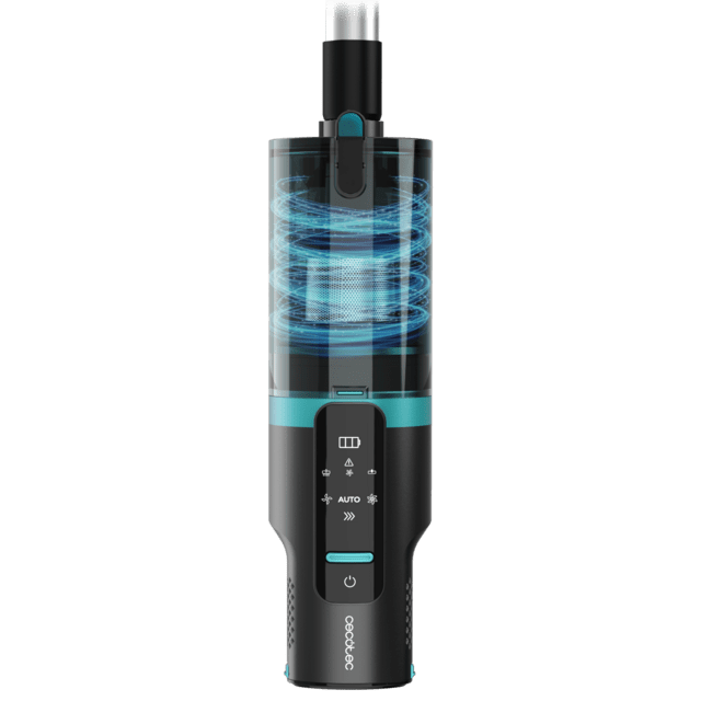 Cecotec Conga Rockstar 10000 Nebula Station Aspirador Escoba Sin Cables Sin Bolsa 3 En 1 Con Ciclón Paralelo Y Base De Autovaciado. Potencia De 450 W 30 KPa Y 70 Minutos De Autonomía. Tubo Rígido Extensible Y Cepillo Mixto. A