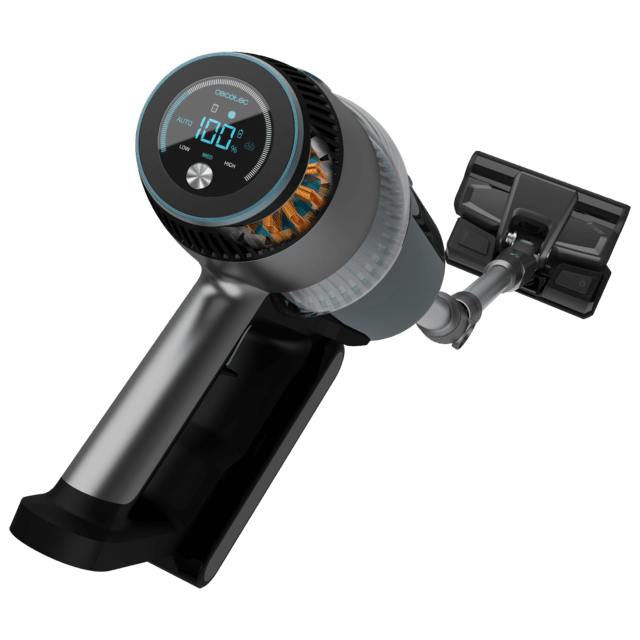 Cecotec Conga Rockstar 11500 Odyssey ErgoWet Connected IA Aspirador Sin Cables 4 En 1 Con Inteligencia Artificial: Vertical Escoba Fregado Y De Mano Con Motor Digital Brushless. Máxima Potencia De Succión De 300 AW Y Ultrapote