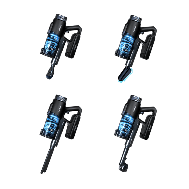 Cecotec Conga Rockstar 1500 Ray Ergowet Animal Aspirador Escoba Sin Cables Sin Bolsa 3 En 1 Con Ciclón Paralelo. Potencia 215 W Y 12 KPa. 60 Minutos De Autonomía. Tubo Flexible Cepillo Jalisco Y Depósito De 500 Ml. Además De