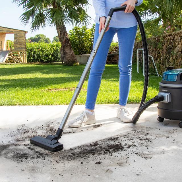 Cecotec Conga Rockstar 2000 Wet&Dry Liberty. 200 W Aspirador De Agua Sólidos Y Líquidos A Batería Motor Digital Sin Escobillas Poder De Succión De 18 KPa Depósito 20 L Autonomía 45 Min Aspirador De Agua Inalámbrico