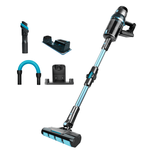 Cecotec Conga RockStar 2500 Advance ErgoWet Aspirador escoba sin cables sin bolsa. Motor Digital 4 en 1 Cepillo Jaliscazo 680 W y 26 kPa 230aW Autonomía 90 min Tubo Flexible y Depósito de Agua Aspirador escoba sin cables sin b