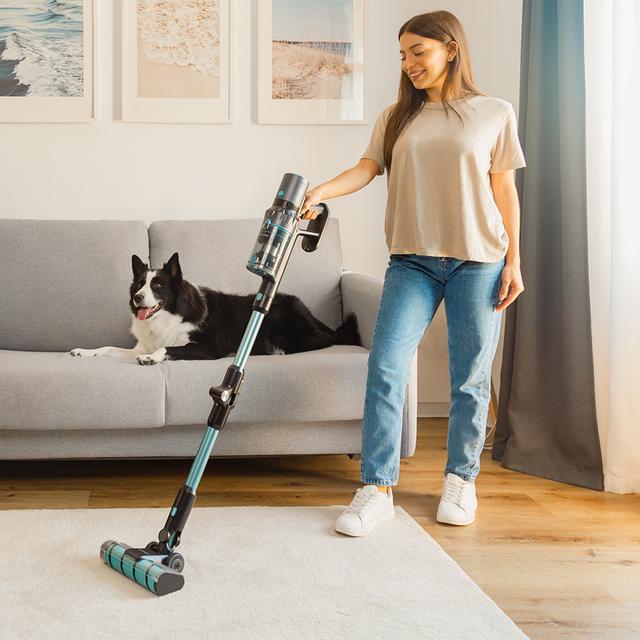 Cecotec Conga Rockstar 3500 Storm Flex Animal Aspirador Escoba Sin Cables Sin Bolsa 3 En 1 Con Ciclón Paralelo. Potencia De 500 W 30 KPa Y 150 AW. 70 Minutos De Autonomía. Tubo Flexible Cepillo Jalisco Accesorio Especial Para