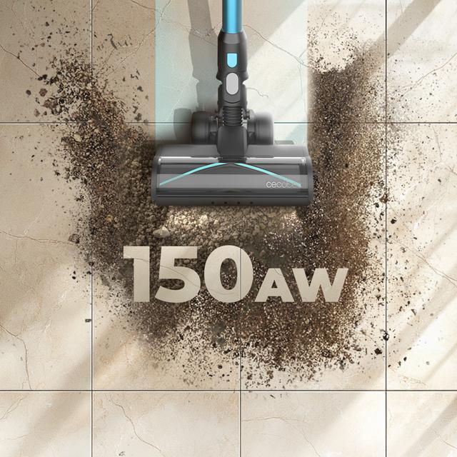 Cecotec Conga Rockstar 3500 Storm Pet Flex. Aspirador Escoba Sin Cables Sin Bolsa BLDC Con 500 W De Potencia Total Y 150 AW. 70 Minutos De Autonomía En Modo ECO. Cepillo HairLess Antienredos. Tubo Flexible Y Cepillo Para Animal