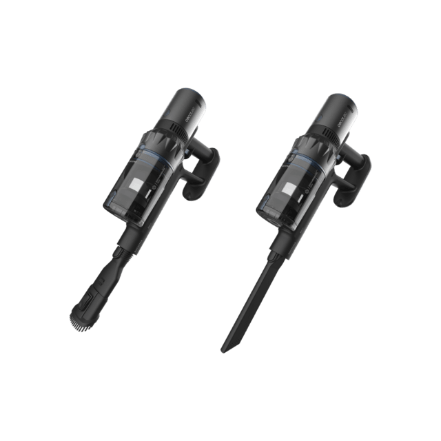 Cecotec Conga Rockstar 5500 Hurricane Twice Aspirador Escoba Sin Cables Sin Bolsa 3 En 1 Con Ciclón Paralelo. Potencia De 630 W 30 KPa Y 180 AW. 90 Minutos De Autonomía. Tubo Rígido Doble Rodillo Accesorio Especial Para Muebl