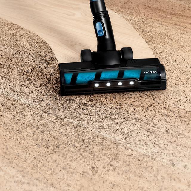 Cecotec Conga Rockstar 6500 Century ErgoWet Aspirador Vertical 4 En 1 Con Potencia 630 W 30 KPa Y 100 Minutos De Autonomía. Cepillo Jalisco. Con 200 AW De Potencia. Water Tank. Aspirador Escoba Sin Cables Sin Bolsa