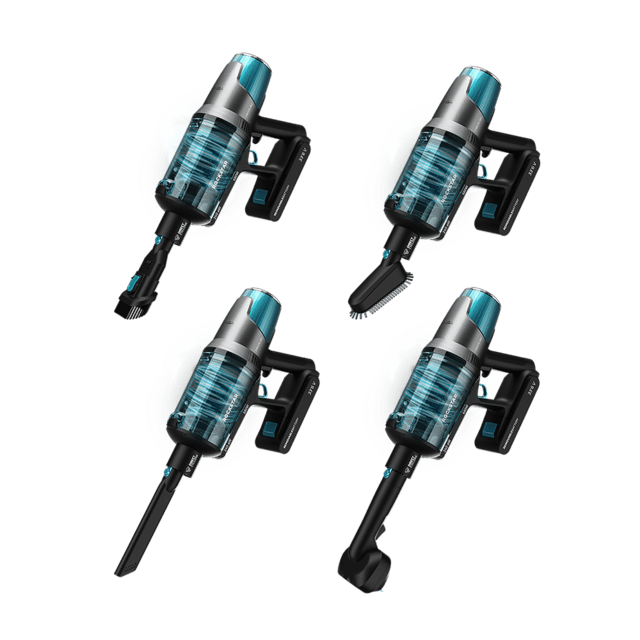 Cecotec Conga Rockstar 7500 Astral Jaliscazo Animal Aspirador Escoba Sin Cables Sin Bolsa 4 En 1 Con Potencia 680 W 30 KPa Y 90 Minutos De Autonomía. Cepillo Jalisco. Con 250 AW De Potencial. Con Accesorio Especial Para Animale