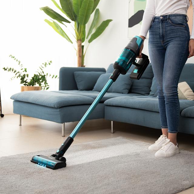 Cecotec Conga Rockstar 7500 Astral Jaliscazo Animal Aspirador Escoba Sin Cables Sin Bolsa 4 En 1 Con Potencia 680 W 30 KPa Y 90 Minutos De Autonomía. Cepillo Jalisco. Con 250 AW De Potencial. Con Accesorio Especial Para Animale