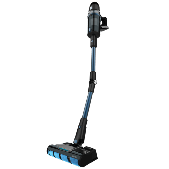 Cecotec Conga Rockstar 9500 Connected Ergowet 3000 IA Aspirador Escoba Sin Cables Sin Bolsa Con Inteligencia Artificial. Potencia De 680 W. Autonomía De 90 Minutos. Cepillo Jaliscazo. 26 KPa De Succión. Tubo Flexible. APP. Amp