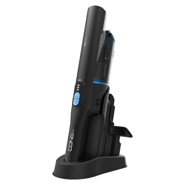 Cecotec Conga Rockstar Micro+ Animal. Aspirador De Mano Ultraligero Con Motor Digital Brushless De 200 W Y 20 KPa De Poder De Succión. Autonomía De Hasta 40 Minutos. Dos Modos De Potencia. Con Accesorio 2en1 Accesorio De Tapic