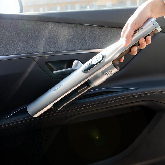 Cecotec Conga Rockstar Micro Essential Aspirador De Mano Ultraligero Con Motor Digital Brushless De 90 W Y 13 KPa De Poder De Succión. Autonomía De Hasta 40 Minutos. Dos Modos De Potencia. Con Accesorio 2en1 Accesorio De Tapic